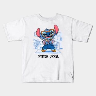 Stitch Urkel Kids T-Shirt